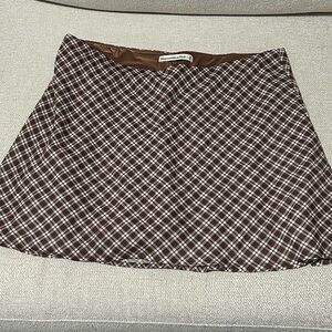 Abercrombie Size M plaid Skort